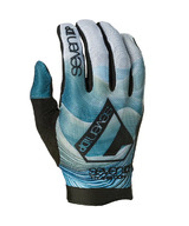 7iDP Transition Mountain Bike Glove, S, Ice