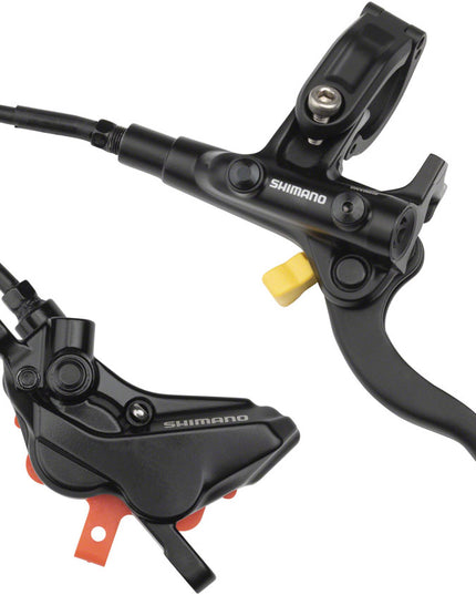 Shimano Deore BL-M4100/BR-MT420 Disc Brake and Lever - Front, Hydraulic, Resin Pads, Gray
