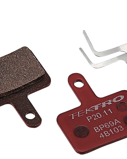 Tektro P20.11 Disc Brake Pads - Overall Balanced Resin Compound, For 2-Piston Caliper