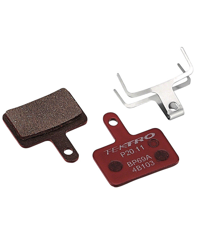 Tektro P20.11 Disc Brake Pads - Overall Balanced Resin Compound, For 2-Piston Caliper