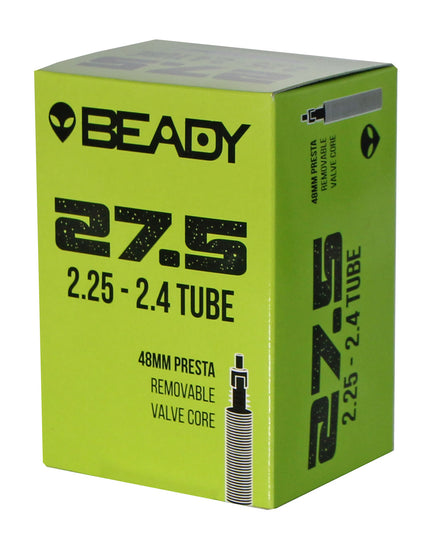 Beady Butyl Tube, 27.5x2.25-2.4" PV 48mm
