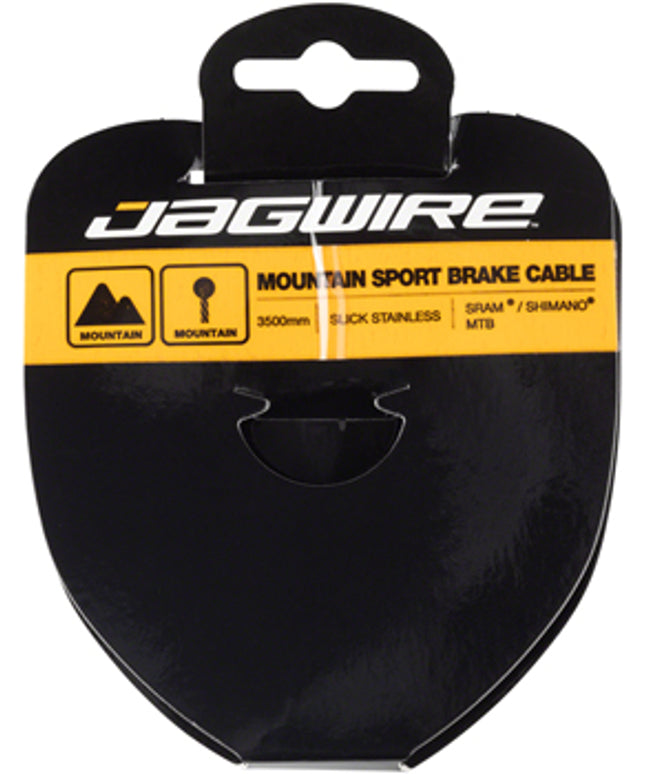 Jagwire Sport Brake Cable Slick Stainless 1.5x3500mm SRAM/Shimano Mountain Tandem