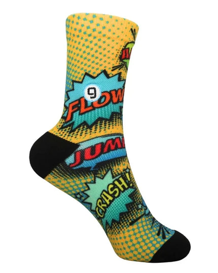 GripIt Comic Flow | Performance MTB Socks