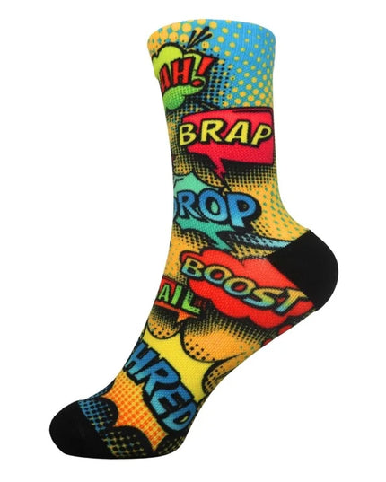 GripIt Comic Flow | Performance MTB Socks