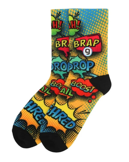 GripIt Comic Flow | Performance MTB Socks