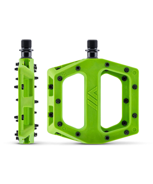 DMR V11 BIKE PEDAL, GREEN