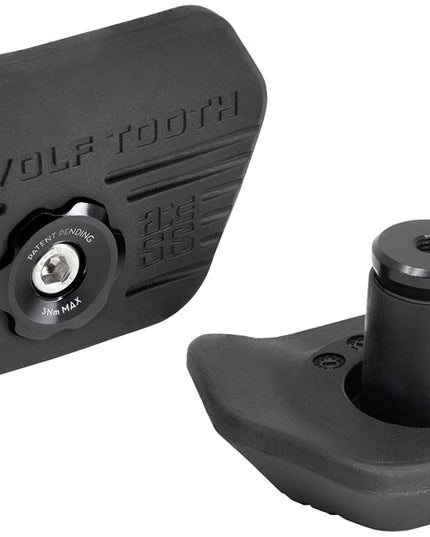 Wolf Tooth Locked-In Bar Ends, Black, Pair