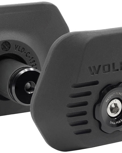 Wolf Tooth Locked-In Bar Ends, Black, Pair
