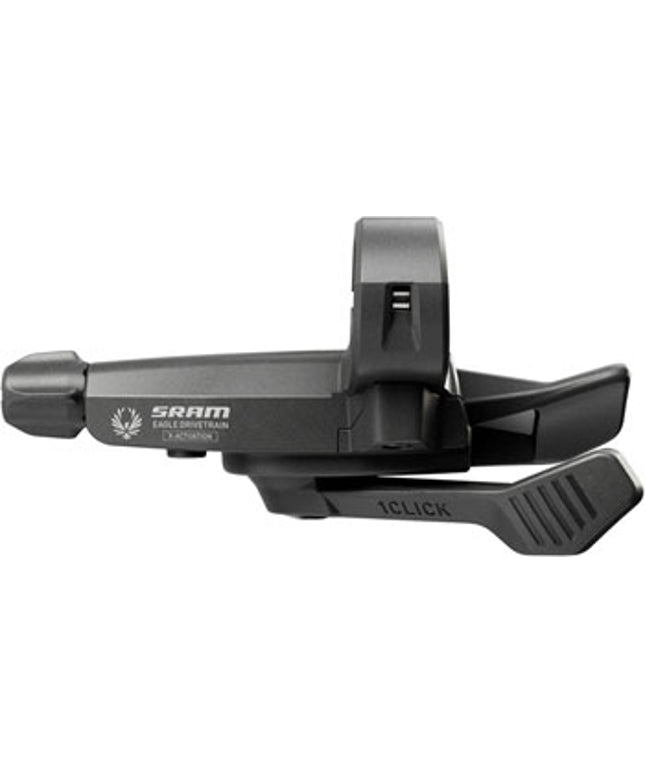 SRAM S100 Eagle Trigger Shifter - Rear, 12-Speed, Single-Click, Integrated Clamp, Black, B1