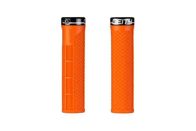 Deity Lockjaw Lock-On MTB Grips – Multiple Colors Available