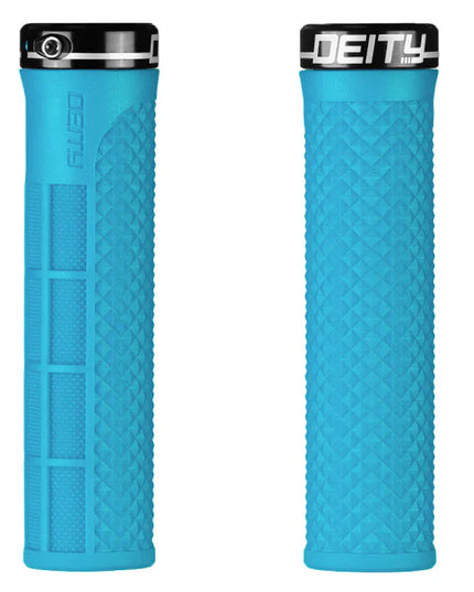 Deity Lockjaw Lock-On MTB Grips – Multiple Colors Available