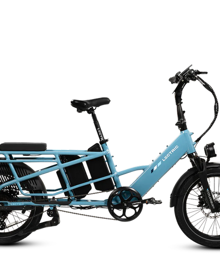 Lectric XPedition2 Raindrop Blue Dual-Battery eBike (standard range)
