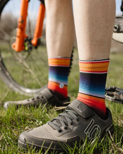 GripIt Poncho Stripes | Performance MTB Socks