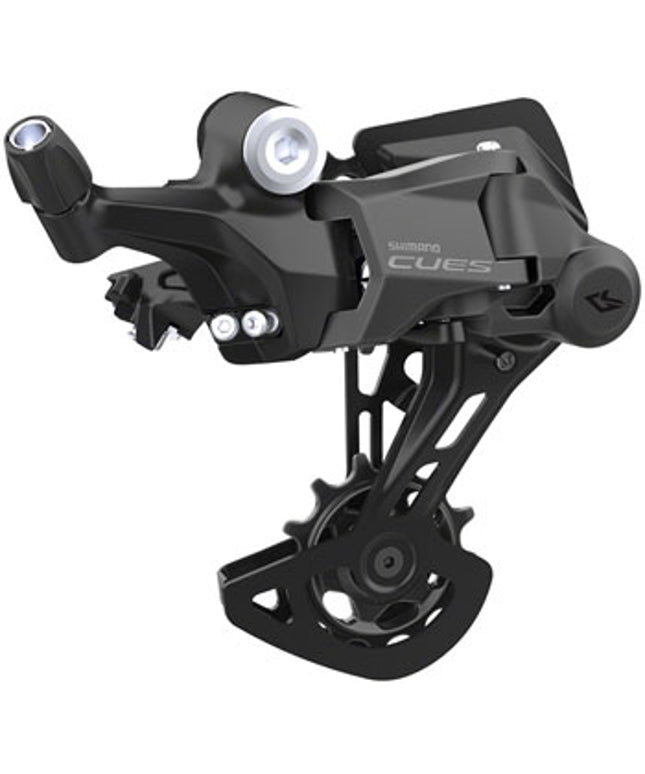 Shimano CUES RD-U4000-GS Rear Derailleur - 9-Speed, Shadow Design, Direct Attach, Medium Cage, Black