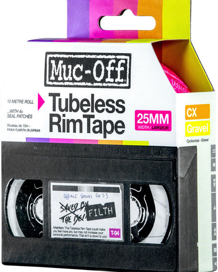 Muc-Off Rim Tape - 10m Roll, 25mm