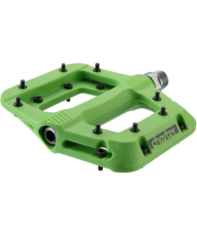 Race Face Chester Composite Platform Pedals 2023, GREEN