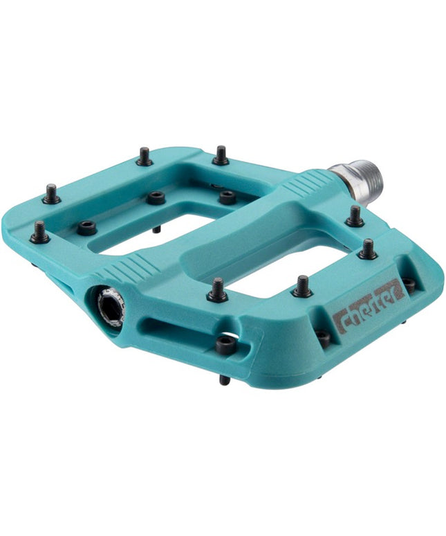 Race Face Chester Composite Platform Pedals 2023, TURQUOISE
