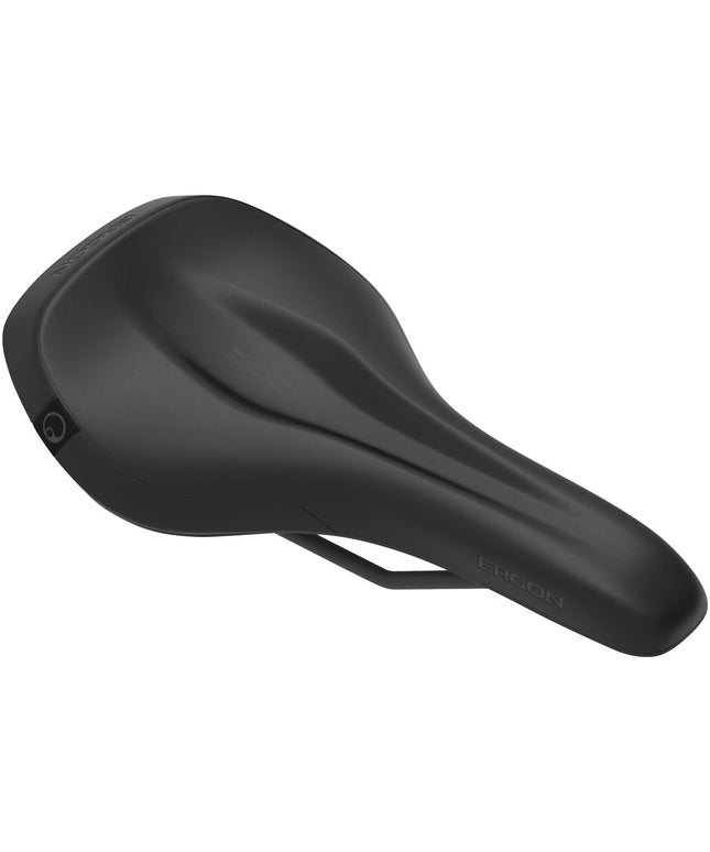 Ergon SM E-Mountain Core Prime Saddle -Stealth, Mens, Small/Medium