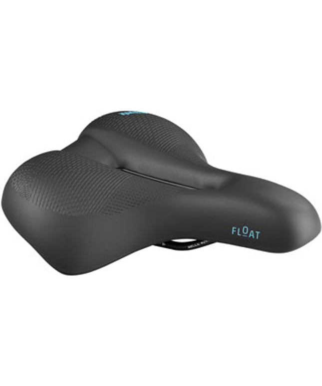 Selle Royal Float Saddle - Steel, Black, Relaxed