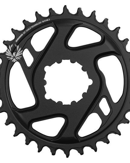 SRAM X-Sync Eagle 12sp Boost DM Chainring Forged 30t, Black