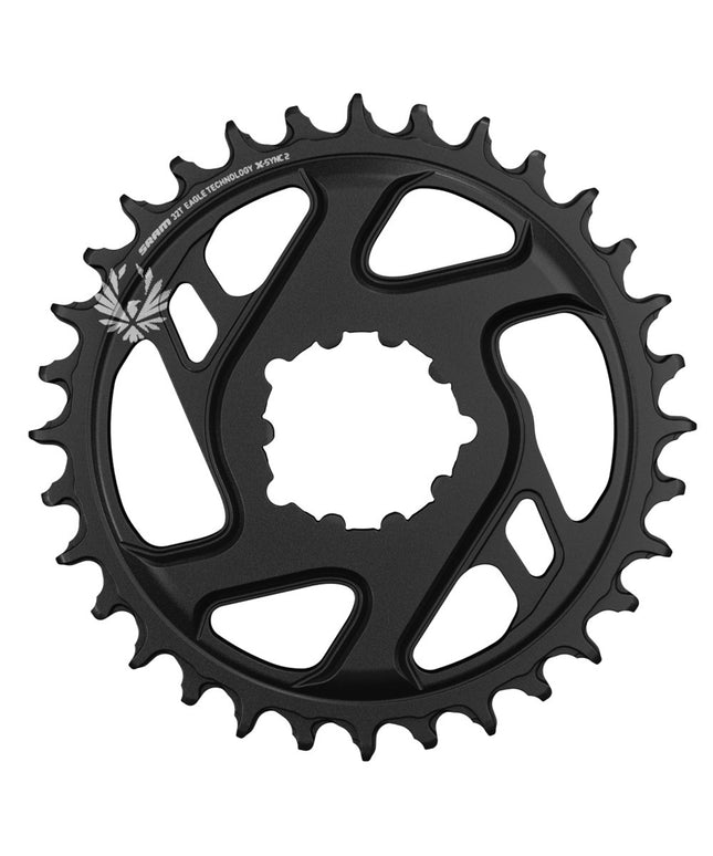 SRAM X-Sync Eagle 12sp Boost DM Chainring Forged 30t, Black