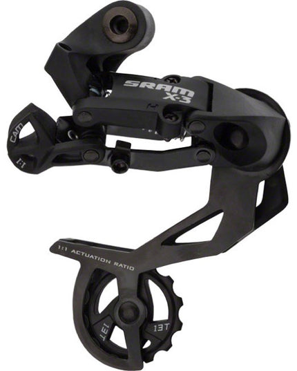 SRAM X3 7/8/9sp Rear derailleur, Long Cage, Black