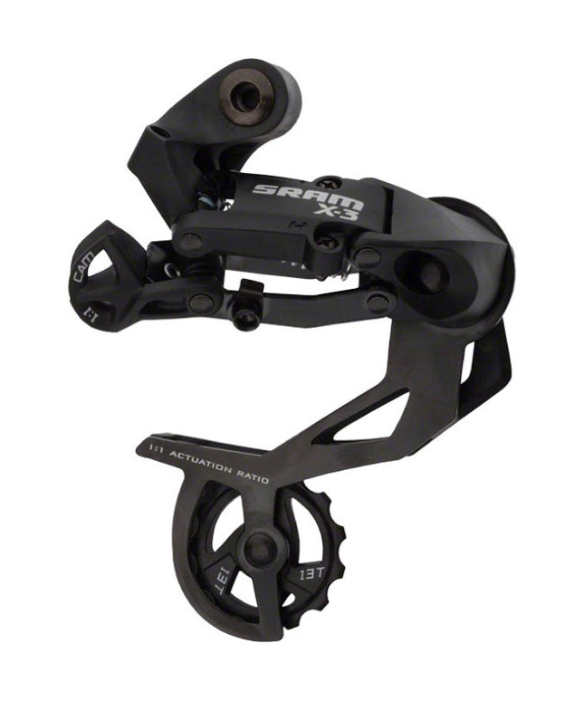 SRAM X3 7/8/9sp Rear derailleur, Long Cage, Black
