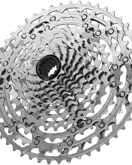 Shimano Deore CS-M6100-12 Cassette - 12-Speed, 10-51t, Silver, For Hyperglide+