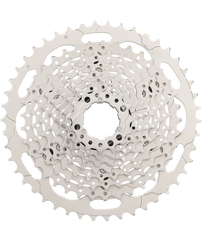 Shimano Deore CS-M4100-10 Cassette - 10-Speed, 11-46t, Silver