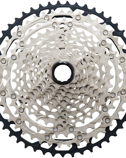 Shimano SLX CS-M7100 Cassette - 12-Speed, 10-51t, Silver/Black, Micro Spline