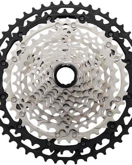 Shimano XT CS-M8100 Cassette - 12-Speed, 10-51t, Silver/Black, Micro Spline