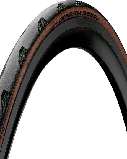 Continental Grand Prix 5000 S TR Tire - 700 x 28, Tubeless, Folding, Black/Transparent, BlackChili, Vectran Breaker, LazerGrip, ACT