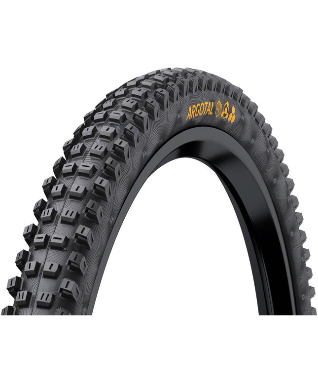 Continental Argotal Tire - 29 x 2.40, Tubeless, Folding, Black, SuperSoft, Downhill Casing, E25