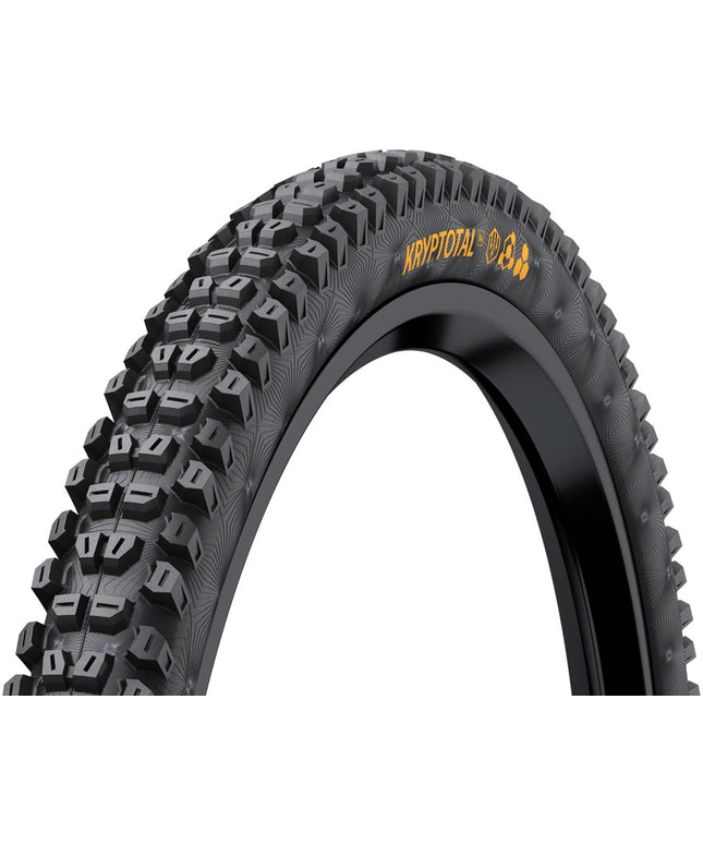 Continental Kryptotal Rear Tire - 27.5 x 2.40, Tubeless, Folding, Black, SuperSoft, Downhill Casing, E25