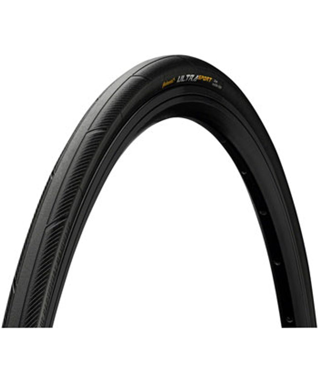 Continental Ultra Sport III Tire - 700 x 28, Clincher, Folding, Black, PureGrip, Performance, E25