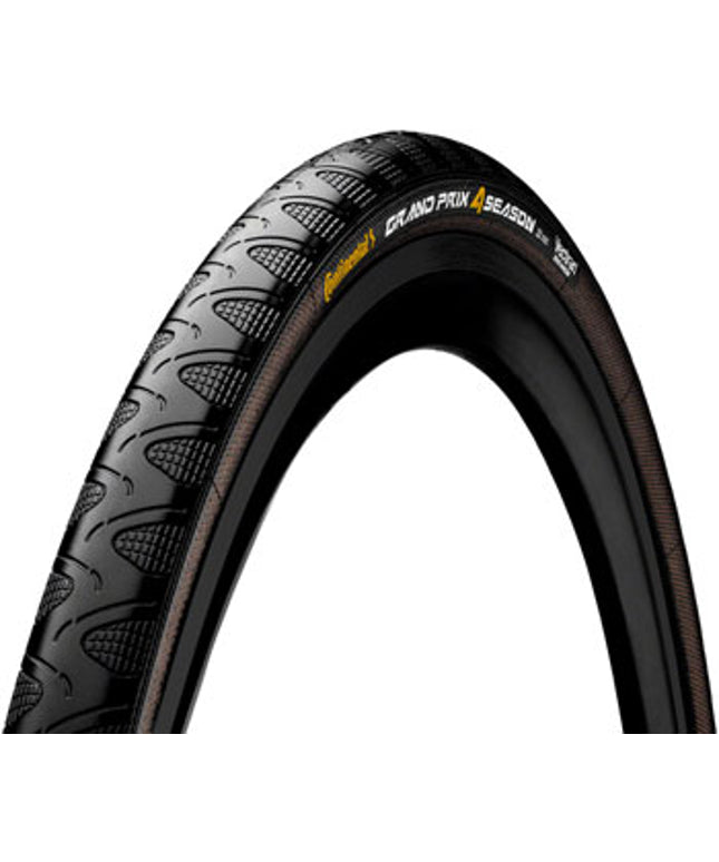 Continental Grand Prix 4-Season Tire - 700 x 28, Clincher, Folding, Black, Vectran Breaker, DuraSkin