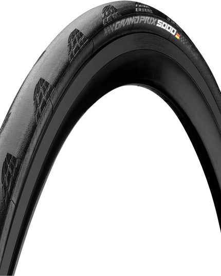 Continental Grand Prix 5000 Tire - 700 x 25, Clincher, Folding, Black, BlackChili, Vectran Breaker, LazerGrip, ACT