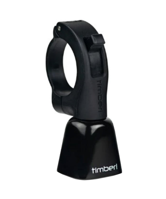 Timber Mountain Bike Bell, Yew! Bolt On, 35mm, Black
