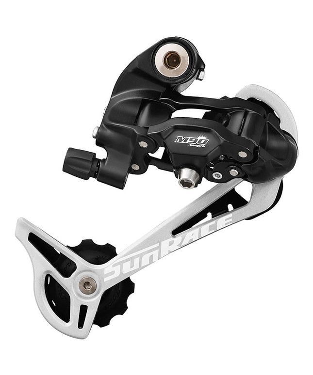 Sunrace RDM97 9sp Rear Derailleur, Long Cage - Black/Gray NLS
