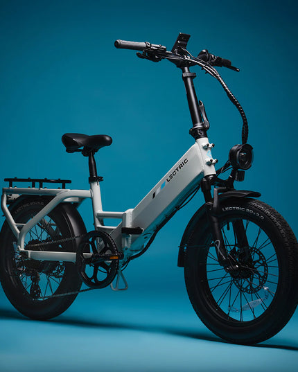 Lectric XP4 750 Step-Thru Stratus White Long Range eBike