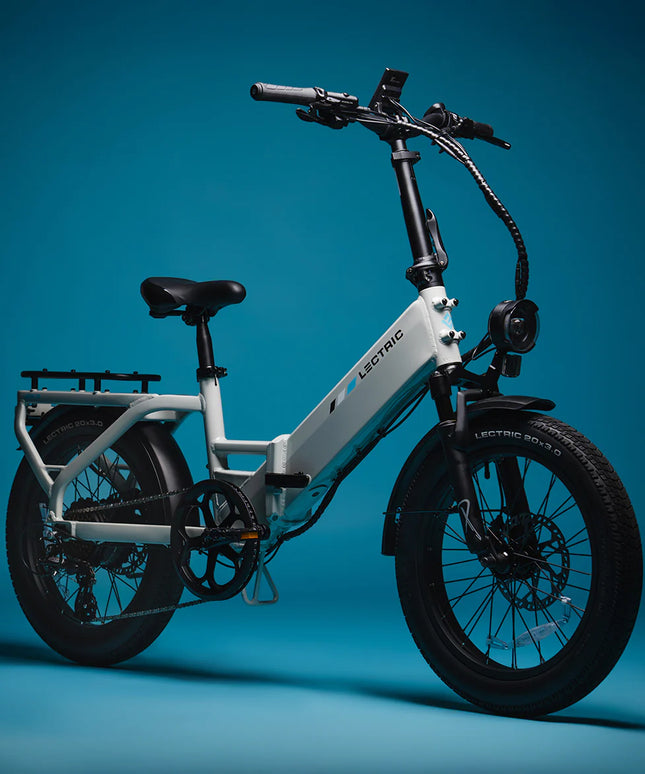 Lectric XP4 750 Step-Thru Stratus White Long Range eBike
