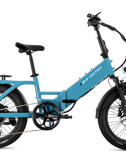 Lectric XP4 750 Step-Thru Stratus Raindrop Blue Long Range eBike
