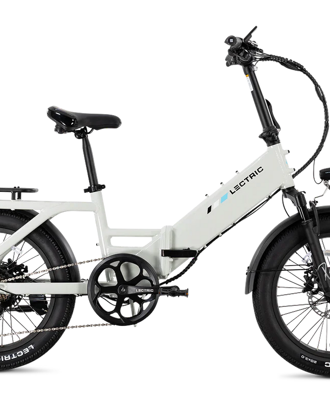 Lectric XP4 750 Step-Thru Stratus White Long Range eBike