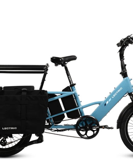 Lectric XPedition2 Raindrop Blue Dual-Battery eBike (standard range)