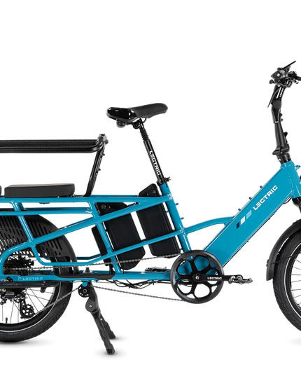 Lectric XPedition2 Raindrop Blue Dual-Battery eBike (standard range)