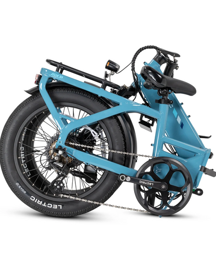 Lectric XP4 750 Step-Thru Stratus Raindrop Blue Long Range eBike
