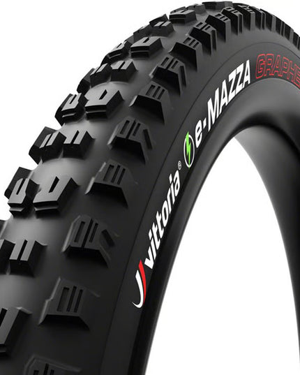 Vittoria e-Mazza Tire - 27.5 x 2.6, Tubeless 2PLY, Folding, Black, G2.