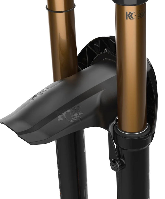 Fox Shox Fork Mud Guard, MY21+ 36 & 38, Black