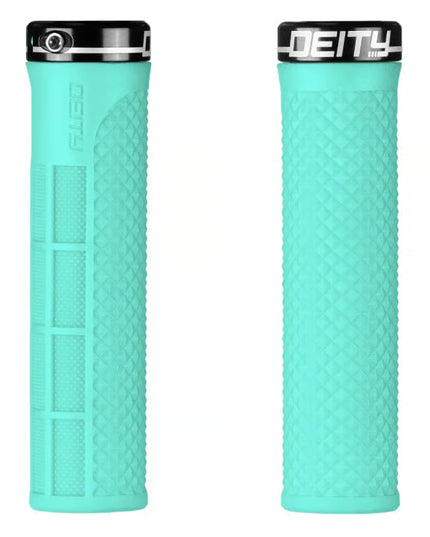 Deity Lockjaw Lock-On MTB Grips – Multiple Colors Available