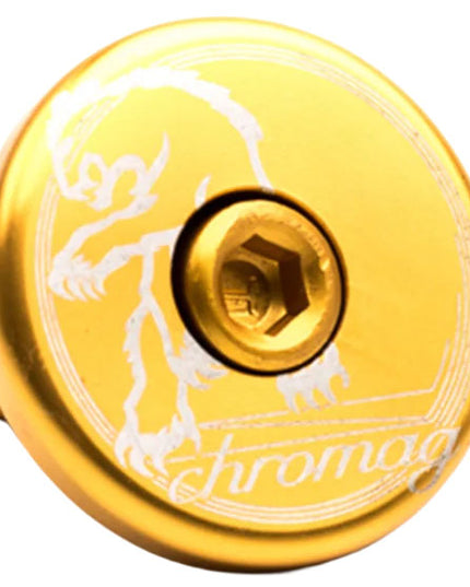 Chromag Headset Top Cap, Gold